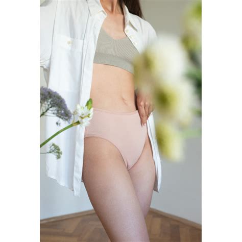 Menstruační kalhotky Meracus Hi Cut Nude Plus MEMS035