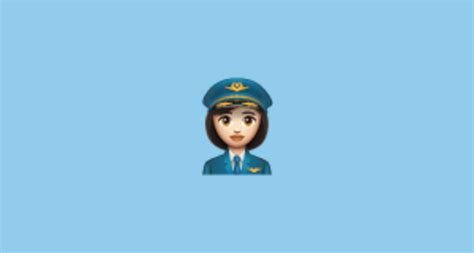 👩🏻‍ ️ Woman Pilot Light Skin Tone Emoji On Whatsapp 218379