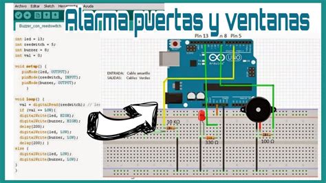 Alarma De Puerta Con Arduino Descarga Sketch Aqu Youtube