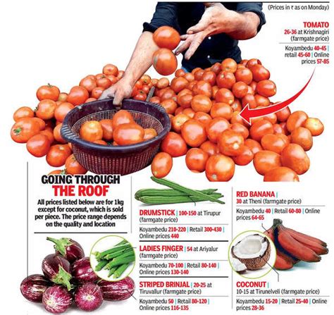 Chennai Here Is Why Your Tomato Is So Costly Chennai News Times Of