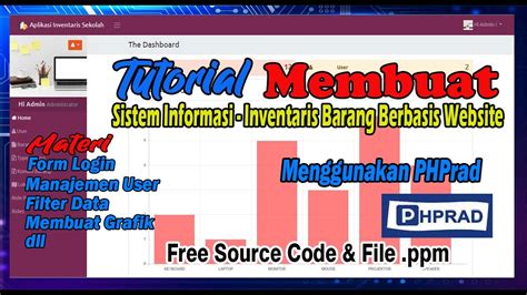 Membuat Sistem Informasi Aplikasi Inventory Barang Berbasis Web Dengan