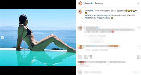 Fot N Chenoa Fotografiada Por Miguel S Nchez Encinas Protagoniza El Posado En Bikini M S Sensual
