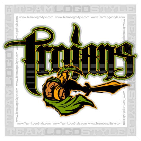 Trojans Team Logo - Vector Trojan Team Logo