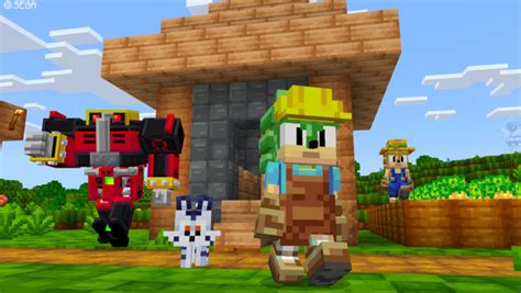 Minecraft Sonic Texture Pack Transforms the Overworld With Colourful ...