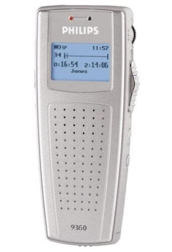 Philips Lfh Pocket Memo Digital Voice Recorder Hand Held