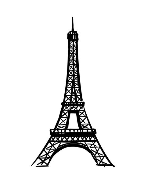 Dibujos De Torre Eiffel Para Colorear Vsun