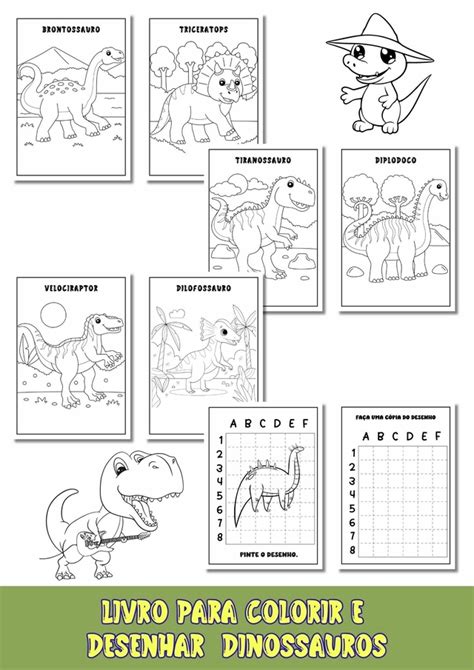 Desenhos De Dinossauros Para Colorir Desenhos Para Colorir Sinta