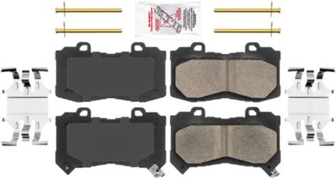 Disc Brake Pad Set AmeriPlatinum Ceramic With Hardware AMERIBRAKES