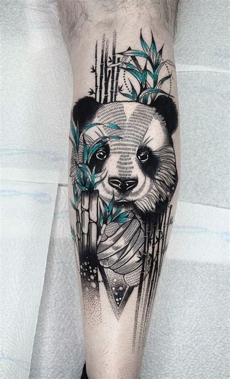 Pando tattoo | Panda tattoo, Tattoos, Panda bear tattoos