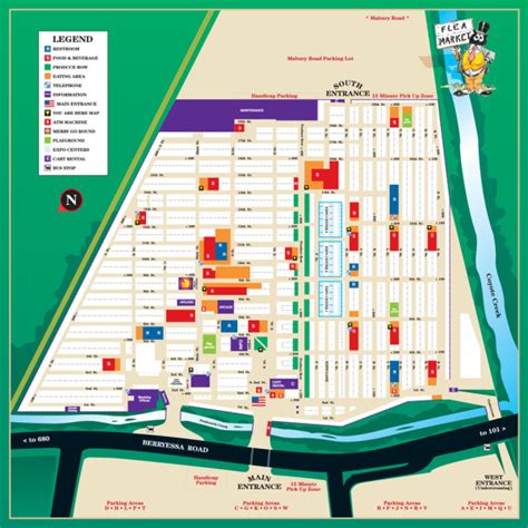 Silicon Valley Places: San Jose Flea Market, San Jose, Ca
