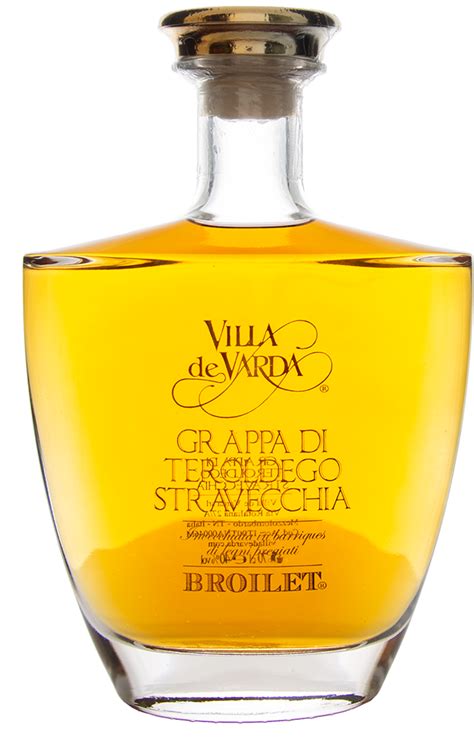 Vino E Arte Grappa Teroldego Stravecchia Broilet Villa De Varda