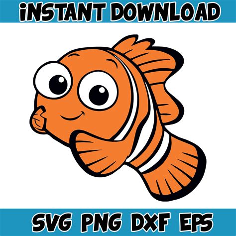 Nemo Layered Svg Nemo Png Dory Svg Finding Nemo Clipart F Inspire