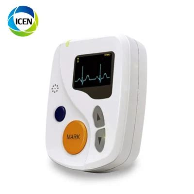 In H Medical Equipment Channel Portable Device Ecg Holter Recorder