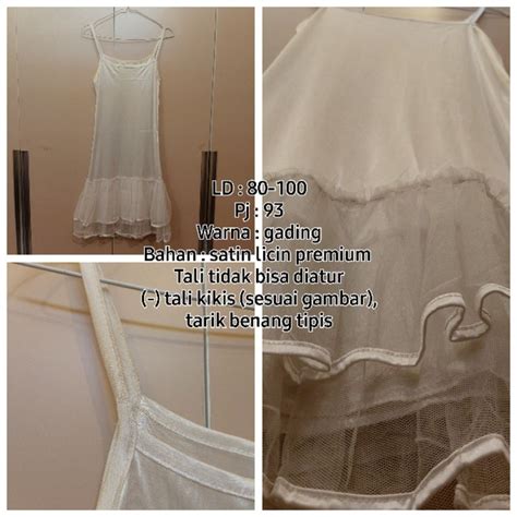 Jual Lingerie Satin Lingerie Long Lingerie Seksoy Dress Tidur Dress Satin Shopee Indonesia