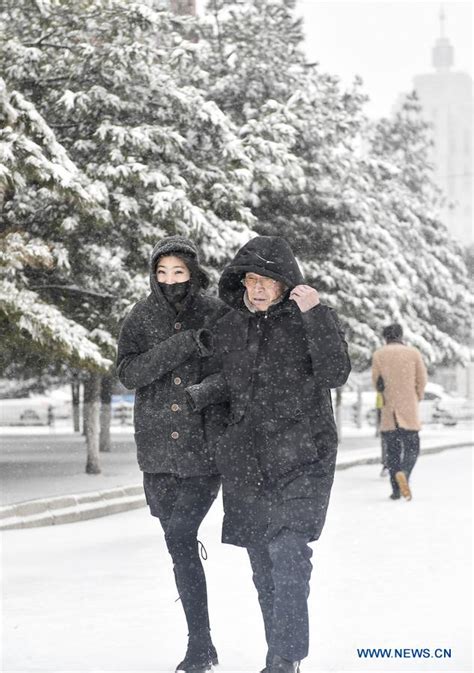 Snowfall Hits Parts Of Jilin Province Ne China China Org Cn