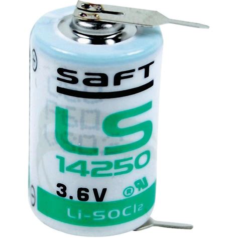 Saft Ls Pf Lithium Primary Battery V Aa Tech