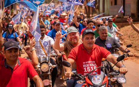 Grande motocada reforça campanha de Othelino em Marajá do Sena liderada