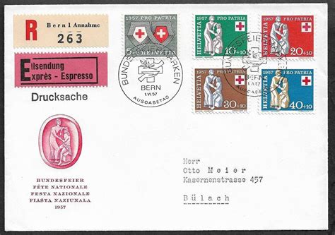 R Express Fdc Illust Serie Bern Interessant Top Ab Acheter