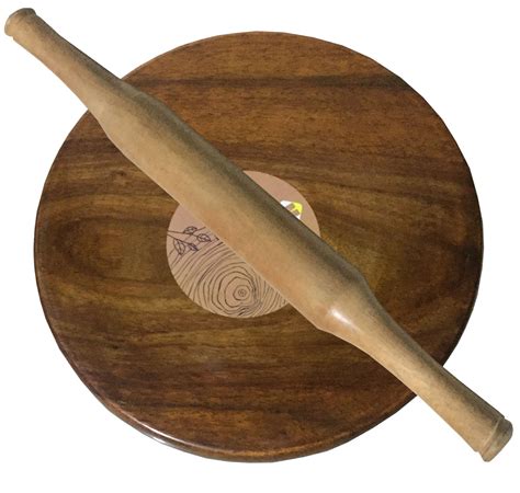 Buy Tanish Trading Hand Made Wooden Chakla Belon Rolling Pin Kitchen