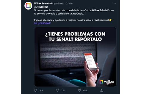 Willax Tv Salió Del Aire Y Usuarios Lo Hacen Tendencia En Redes