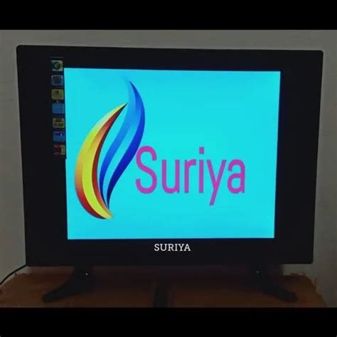 Black Wall Mount Suriya LED TV 24 Resolution Full Hd At 10900