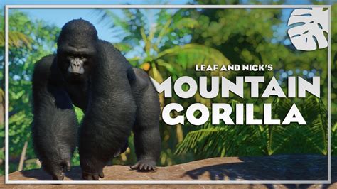 Mountain Gorilla New Species 112 At Planet Zoo Nexus Mods And