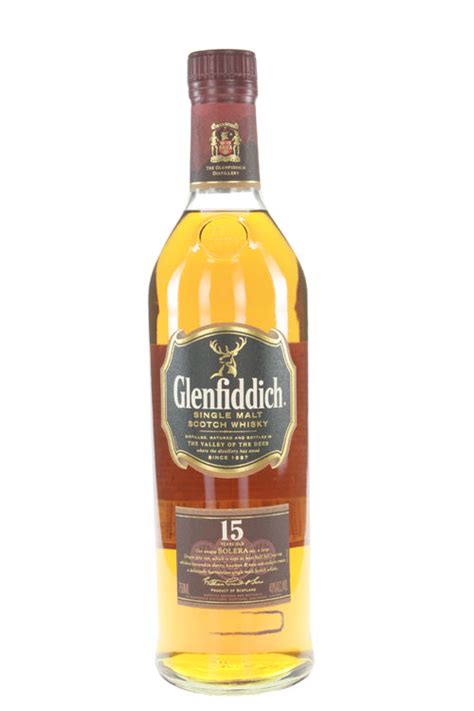 Glenfiddich 15 Year Old Solera Reserve 750ml