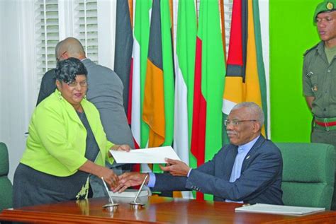 Members Of Local Govt Commission Sworn In Guyana Times