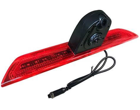 Dual Lens Replacement High Level Third Brake Light Reversing Camera For Ford Transit Models