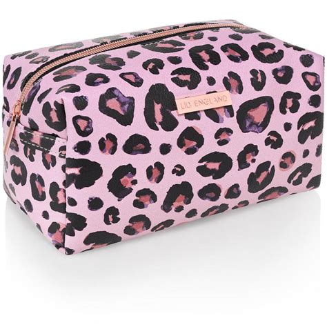 Leopard Print Makeup Bag Uk Saubhaya Makeup