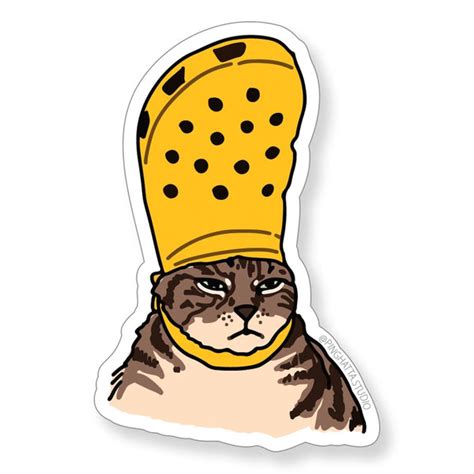 Pope Cat Meme Sticker