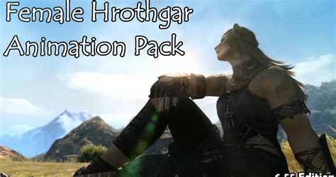 Female Hrothgar Animation Pack [6.55] - The Glamour Dresser : Final ...