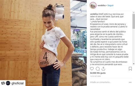 Gh Vip Verdeliss Comparte Emocionada La Ecograf A Con La Cara De Su Hija