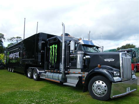 Monster Truck Monster Energy Drink Kentworth Truck Scotla Flickr