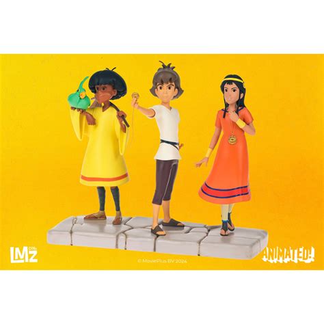 Id9 Les Mysterieuses Cites Dor Lmz Animated Pack 3 Statues Esteban