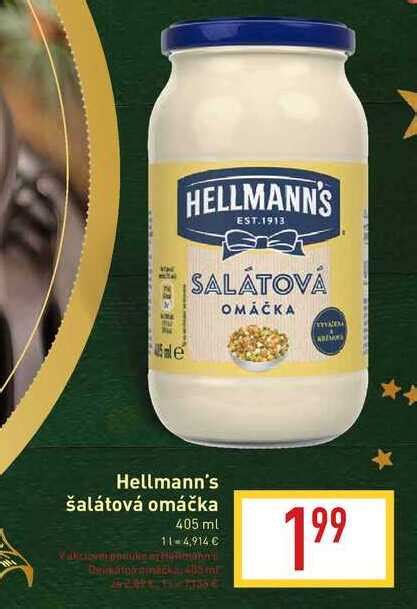 Hellmann S Tat Rska Om Ka Ml V Akcii Zlacnene Sk