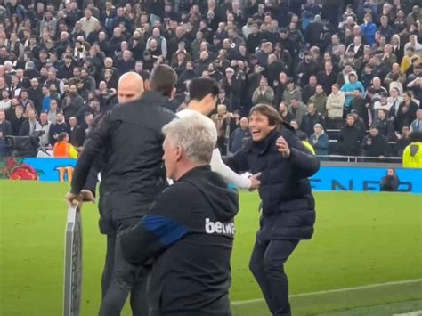 Antonio Conte Shows His True Personality As He Embraces Son Heung Min