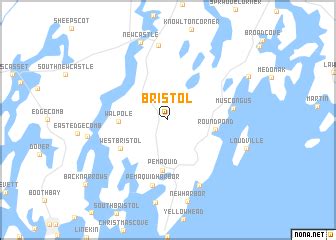 Bristol (United States - USA) map - nona.net