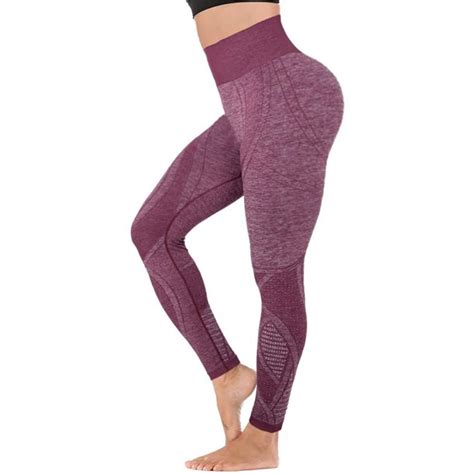 Sayfut Women S Butt Lifting High Waist Yoga Pants Tummy Control Stretchy Workout Leggings