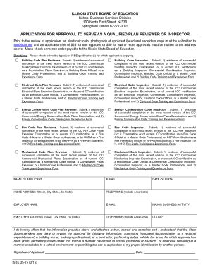 Fillable Online Isbe 35 15 Application For Approval To Serve As