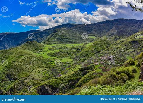 View Of The Green Mountains From The Wings Of Tatev Cable Car