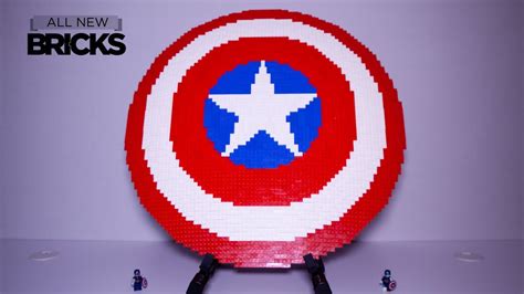 Lego Marvel Captain America Shield Speed Build By Bricker Builds YouTube