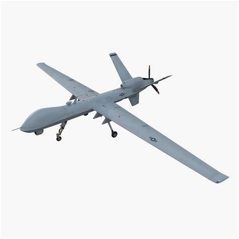 Unmanned Combat Air Vehicle MQ 9 Reaper UAV 3D Model $99 - .3ds .c4d ...