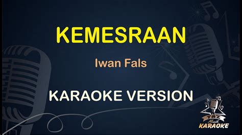 Kemesraan Karaoke Koplo Iwan Fals Karaoke Nostalgia Koplo Hd