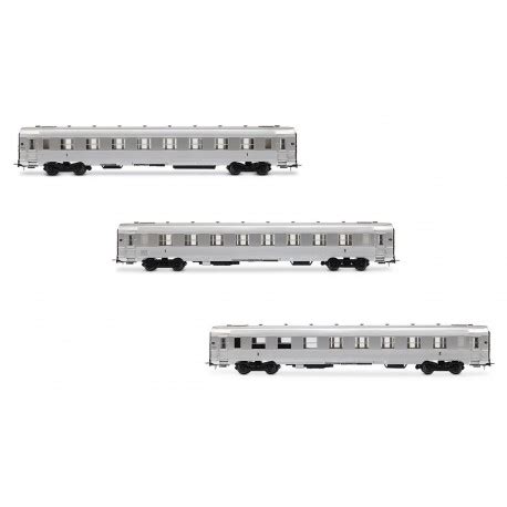 Unit Pack Short Dev Inox Coaches Sncf Jouef Hj