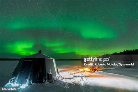 54 Northern Lights Igloo Stock Photos, High-Res Pictures, and Images ...