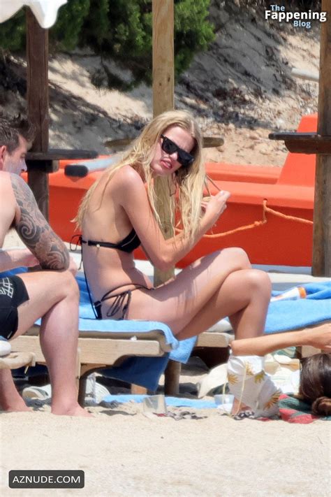 Stella Maxwell Rocks The Beach In A Sexy Bikini AZNude