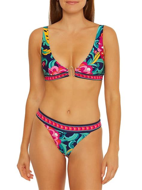 Trina Turk Women S India Garden Hipster Bikini Bottom Editorialist