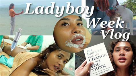 Ladyboy Week Vlog Bikini Hair Removal Feeding Cats On The Beach