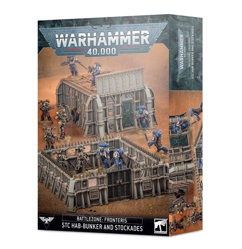 Warhammer 40k Stc Hab Bunker And Stockades English Battlezone